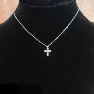 5/$22 NWT Cross with Crystals necklace